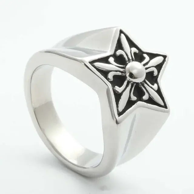 Five-pointed Star Ring