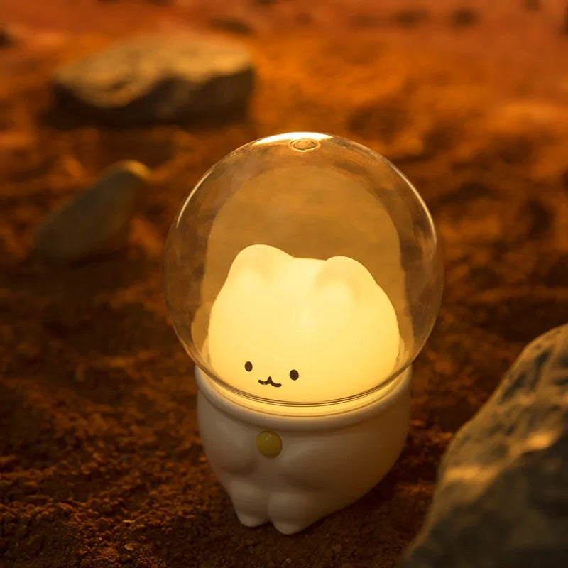 Space Capsule Rabbit Lamp