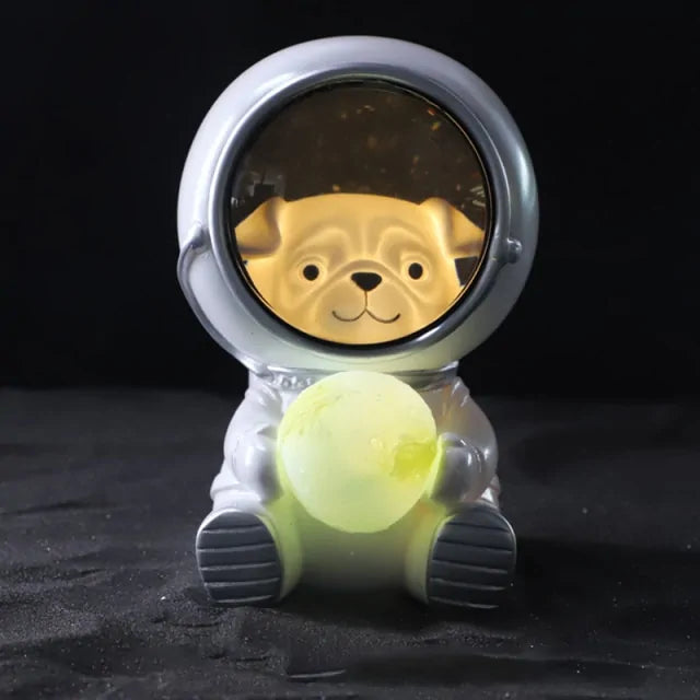 Cute Pet Astronaut LED Lamp