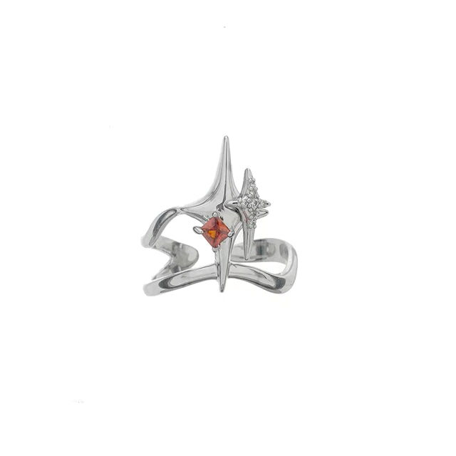 Star Adjustable Ring Set