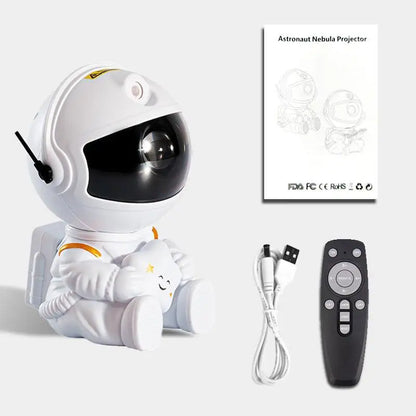 Star Projector Galaxy Night Light Astronaut